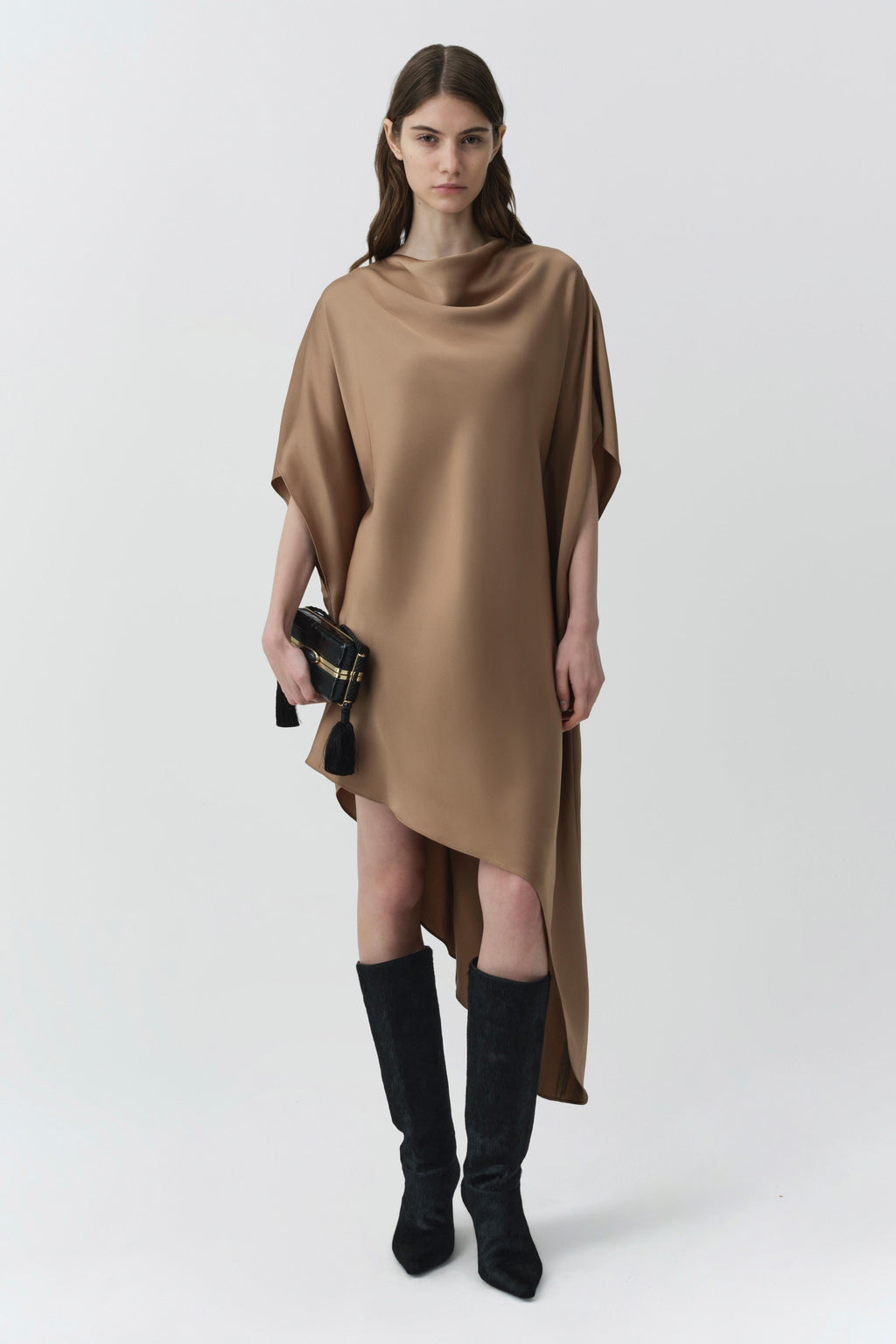 Sadia Satin Mini Dress