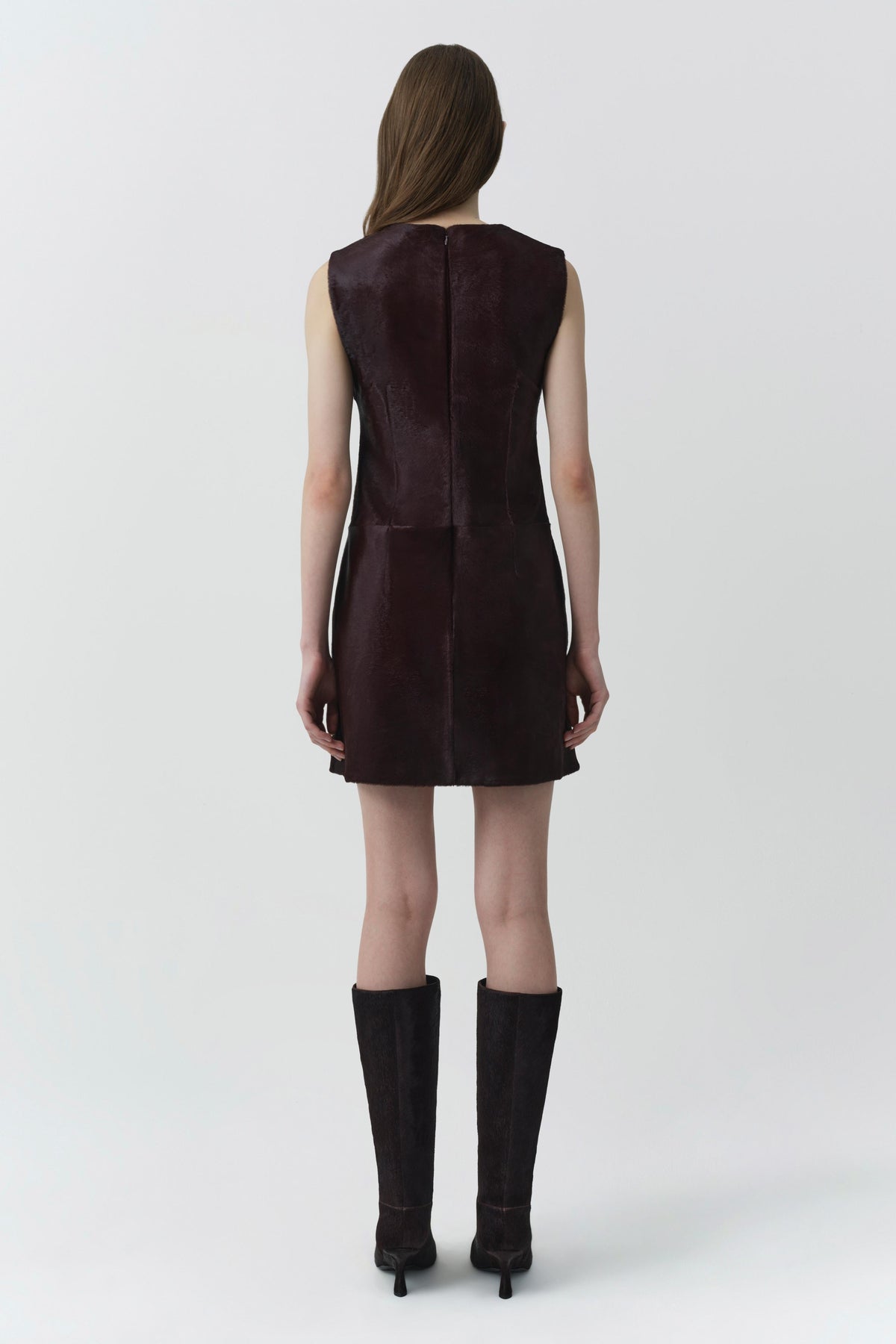 Sonoma Calf Hair Mini Dress