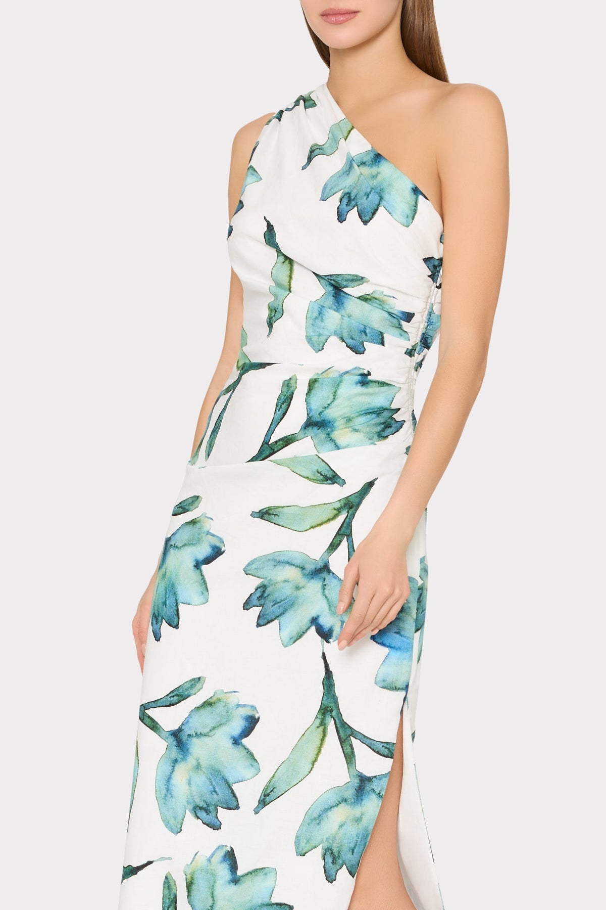 Leah Printed Midi Dress