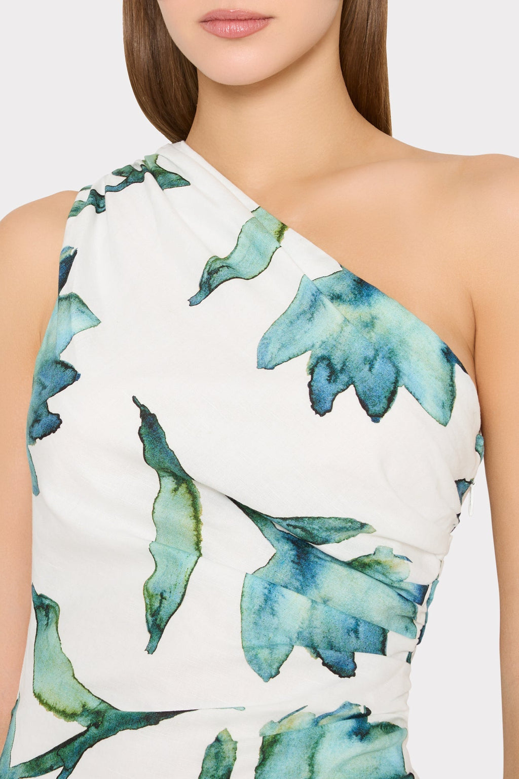 Leah Printed Midi Dress