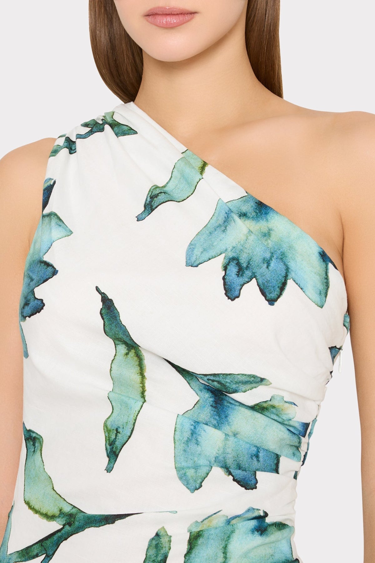 Leah Printed Midi Dress