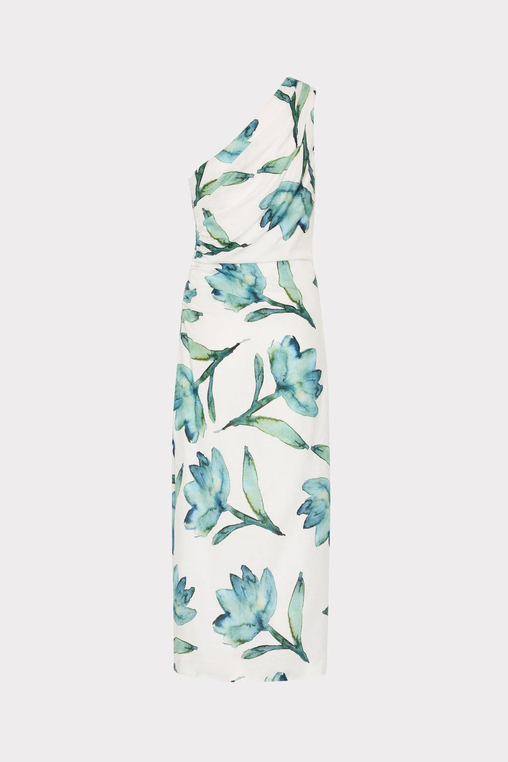 Leah Printed Midi Dress