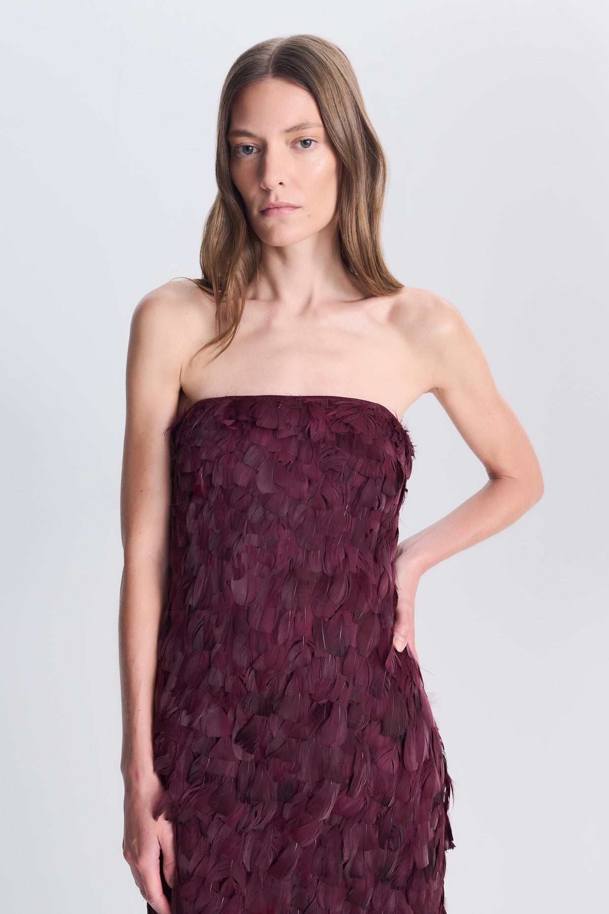 Malvina Feather Gown