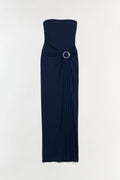 Emma Jersey Strapless Gown