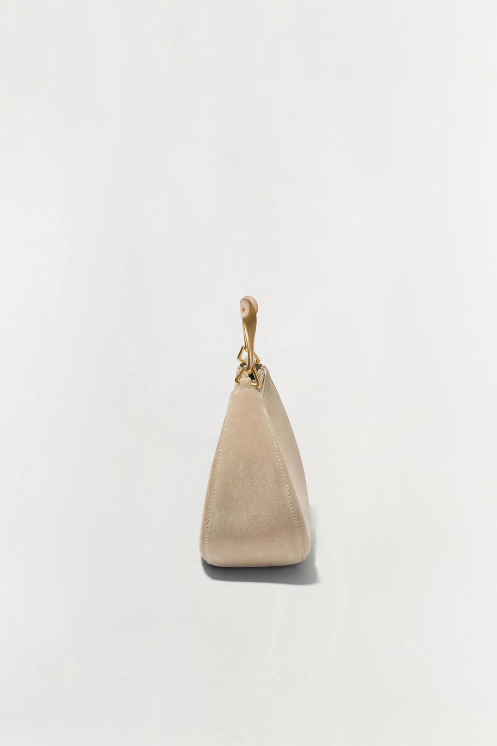 Nixi Suede Crescent Bag