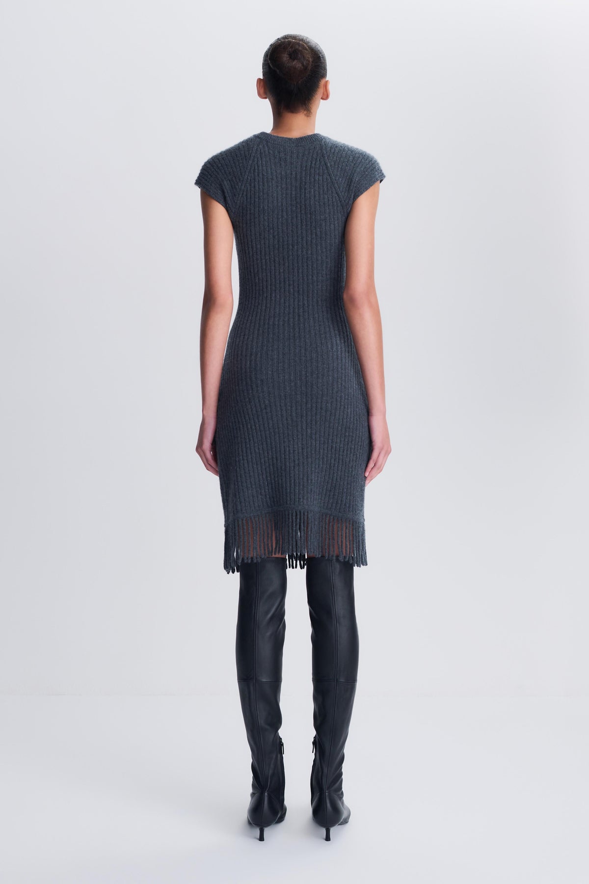 Margot Knit Fringe Mini Dress