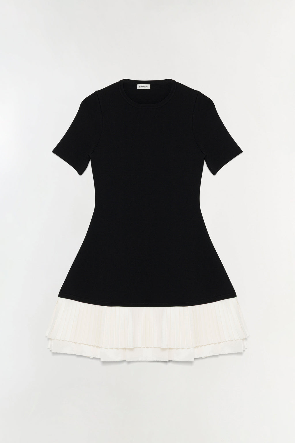 Lorin Taffeta Knit Midi Dress