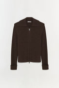 Geoff Cashmere Zip Up Jacket