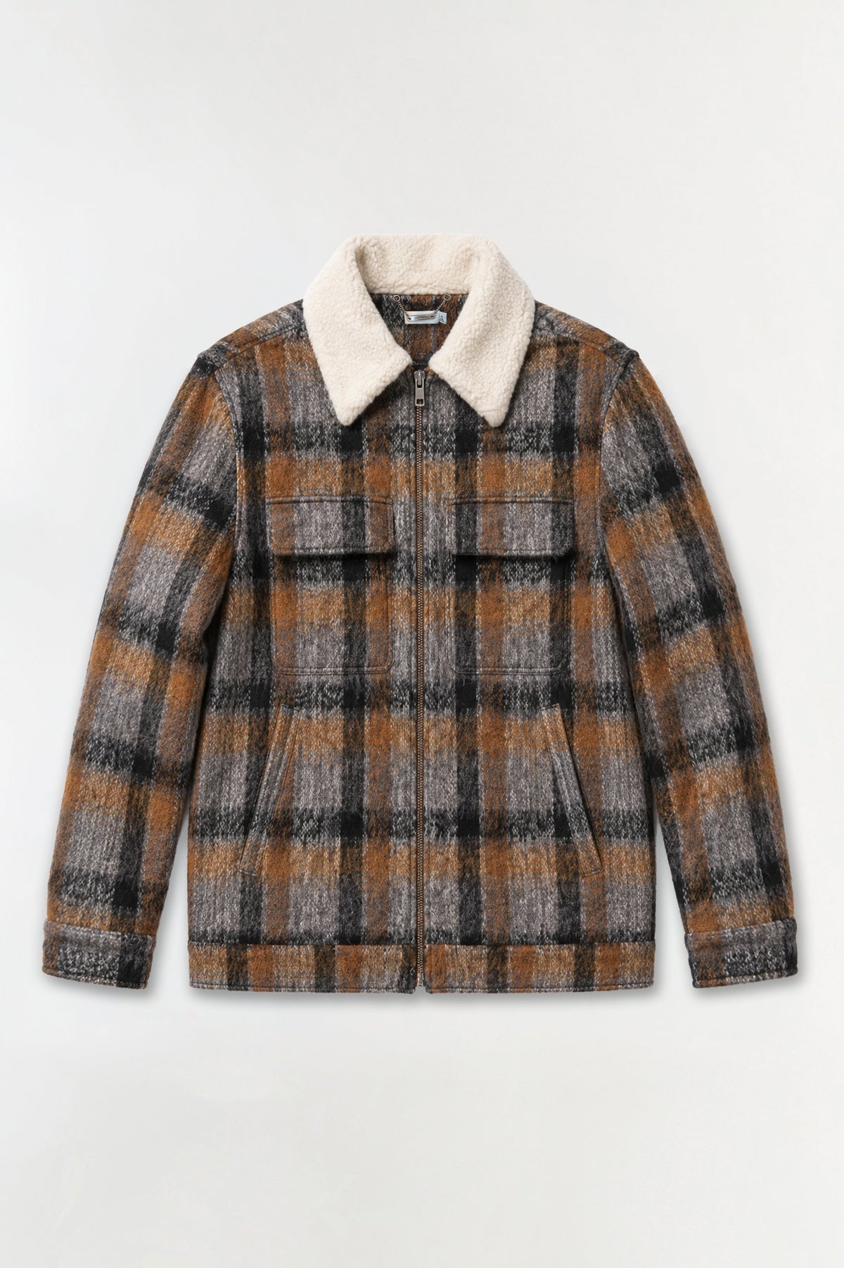 Ford Plaid Trucker Jacket
