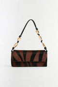 Piedra Calf Hair Shoulder Bag