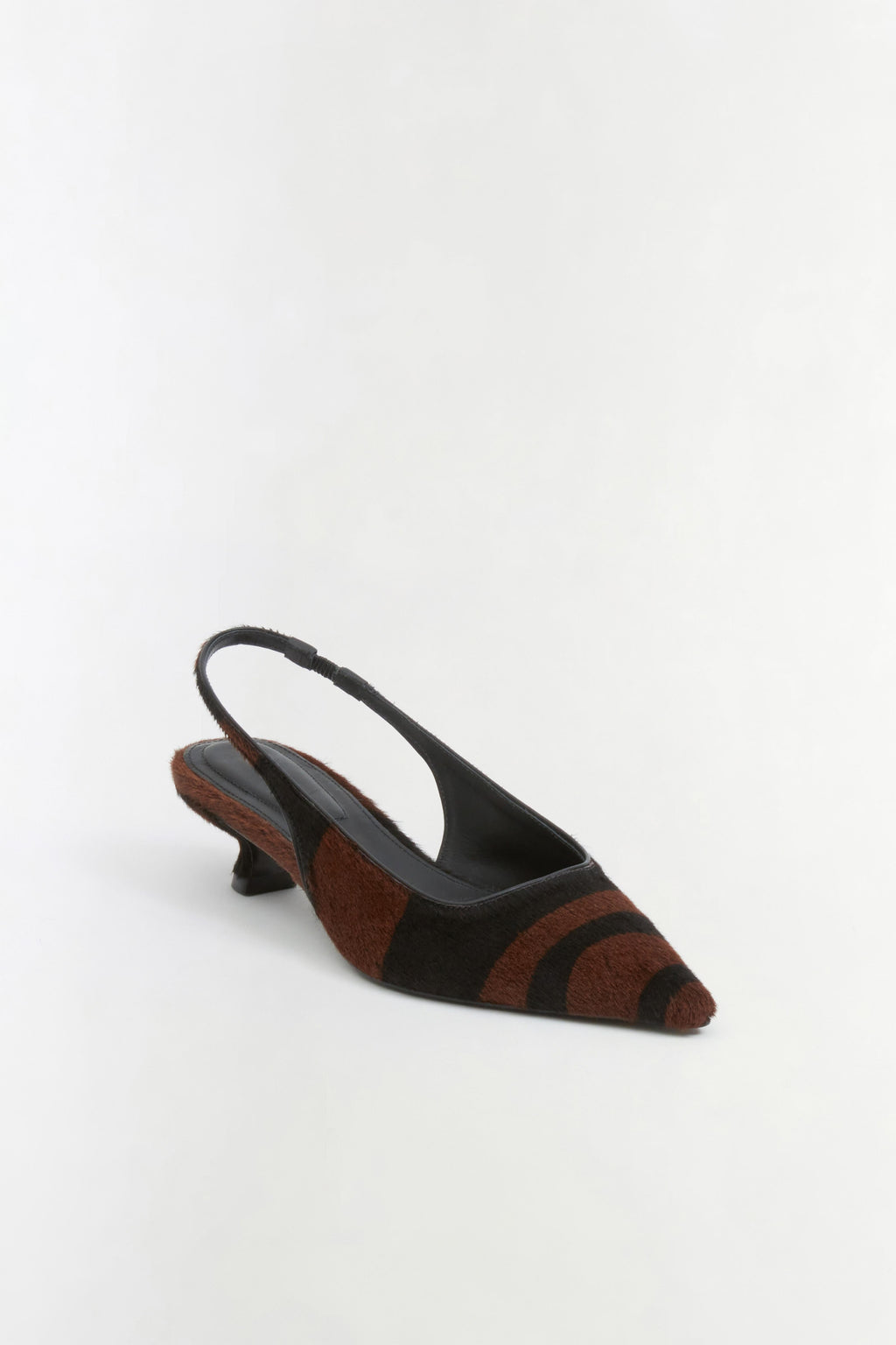 Jenny Calf Hair Slingback Pump