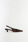 Jenny Calf Hair Slingback Pump