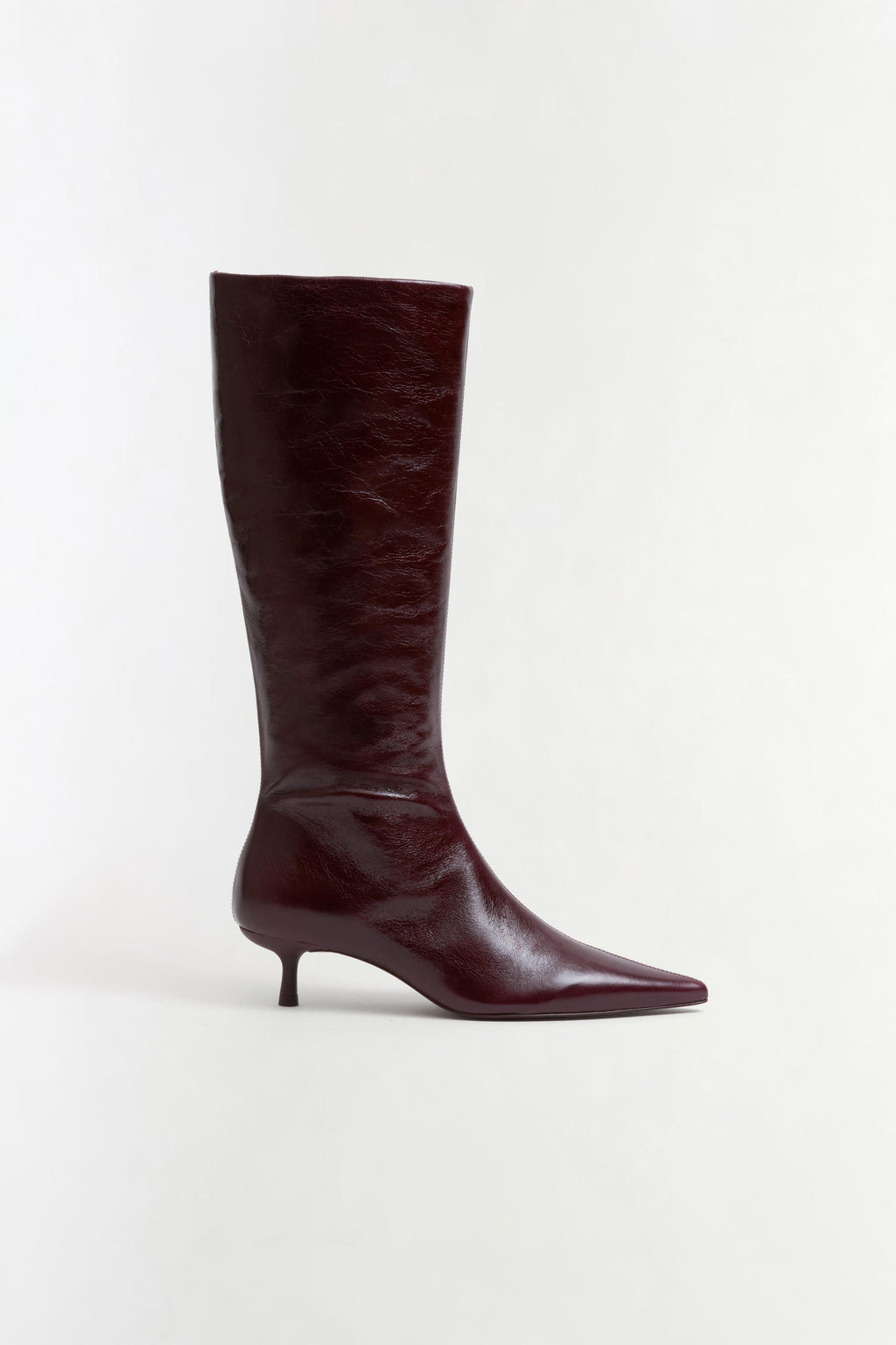 Janine Leather Knee High Boot