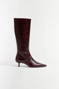 Janine Leather Knee High Boot