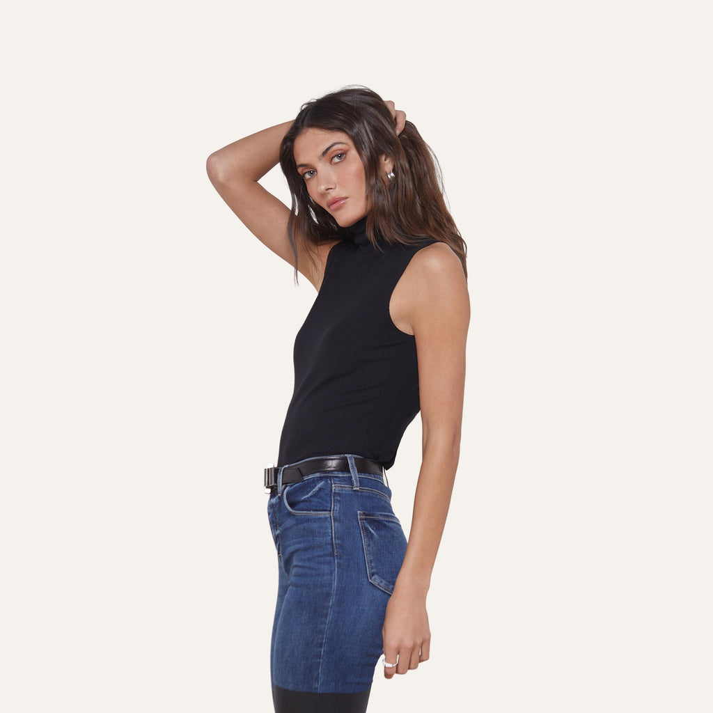 Ceci Sleeveless Turtleneck