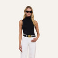 Ceci Sleeveless Turtleneck