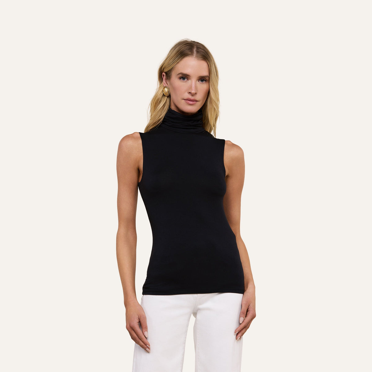 Ceci Sleeveless Turtleneck