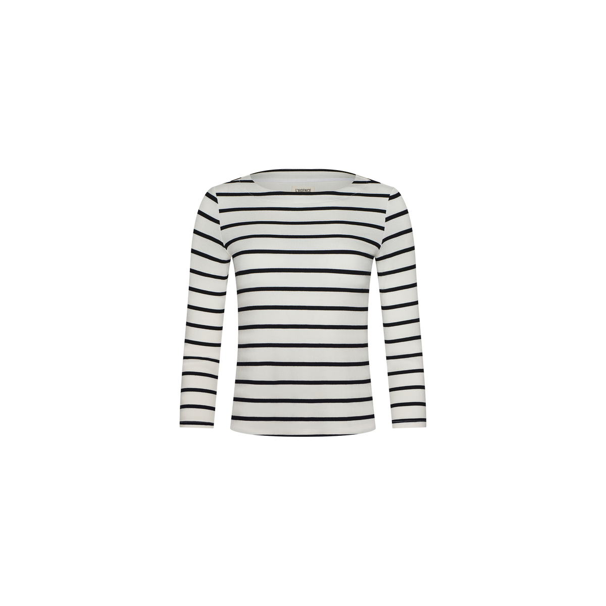 Lucille Striped Boatneck Top