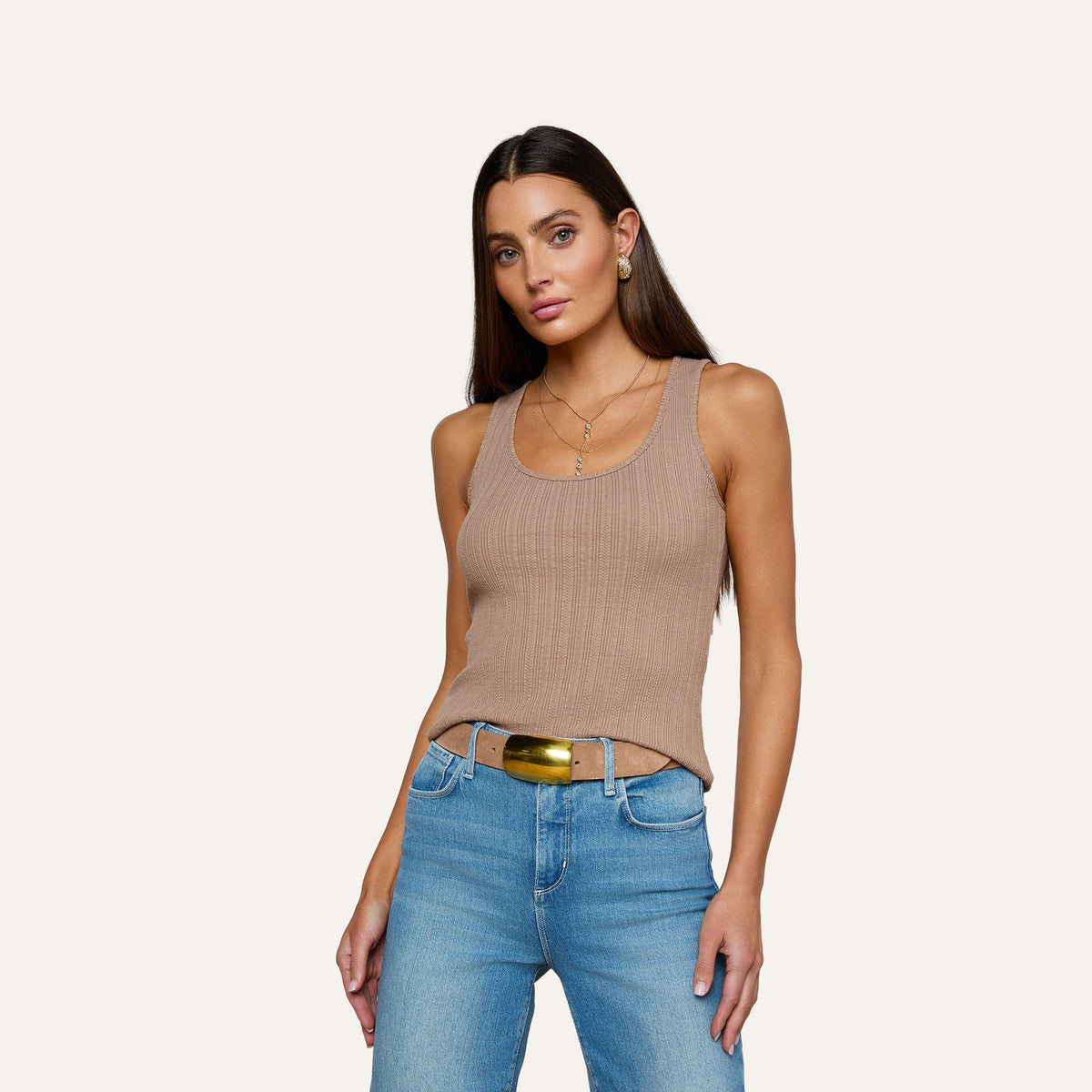 Adira Scoopneck Tank