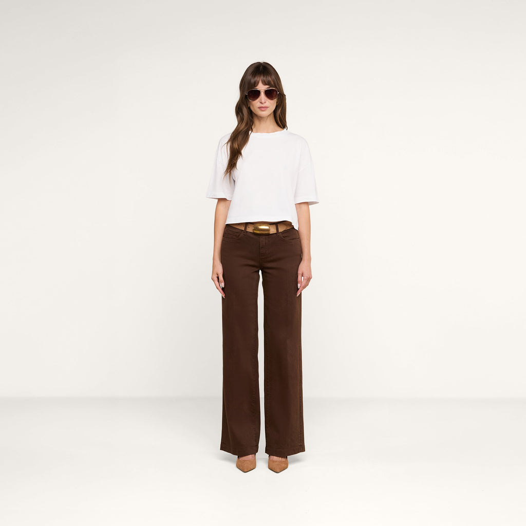 Daria Oversized Cropped Tee