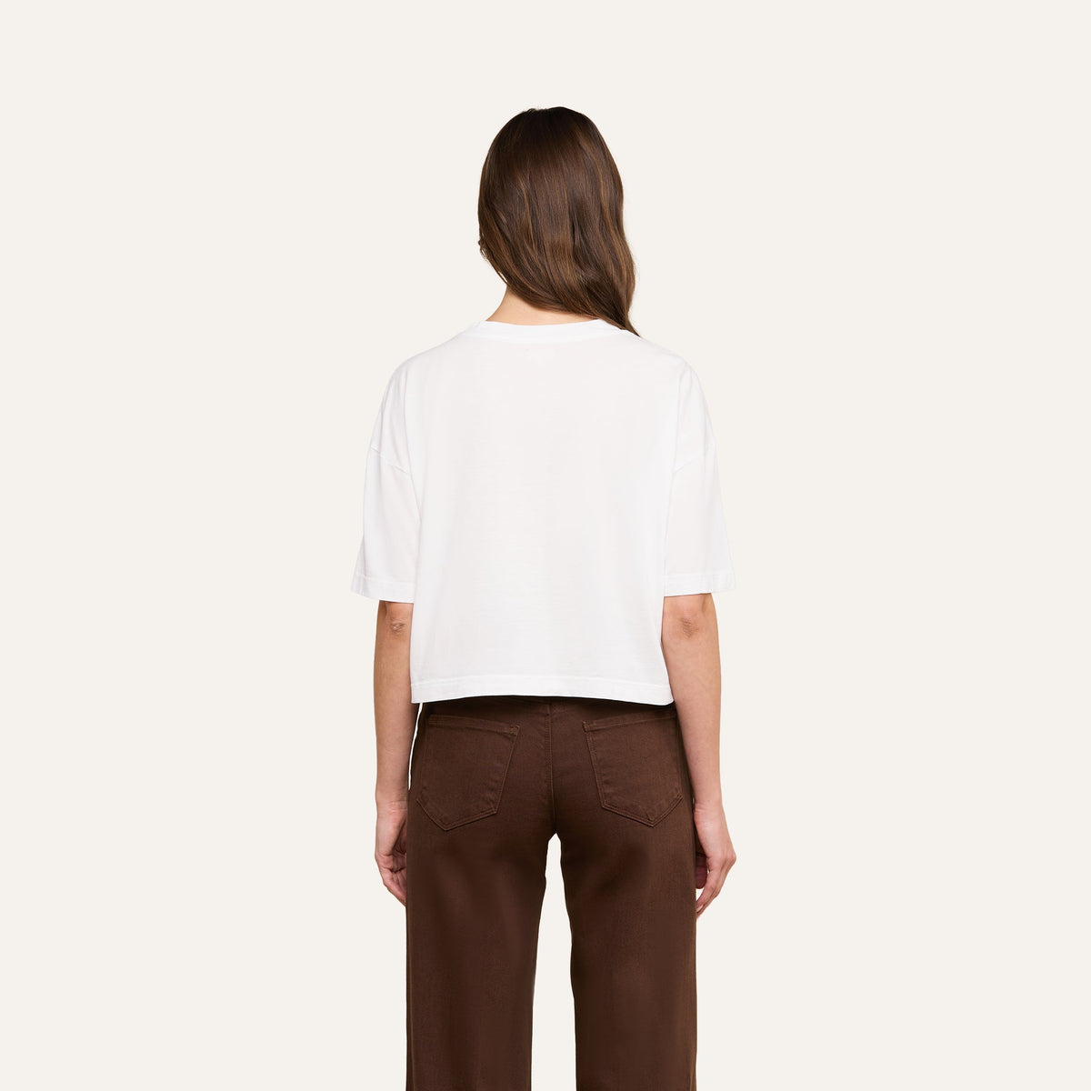 Daria Oversized Cropped Tee