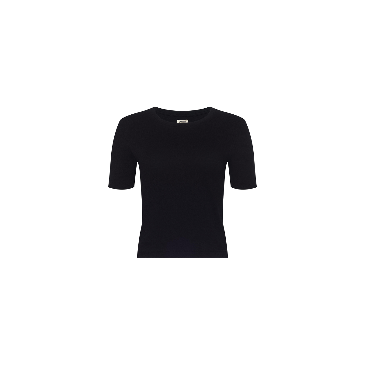 Stormy Cropped Cotton Tee
