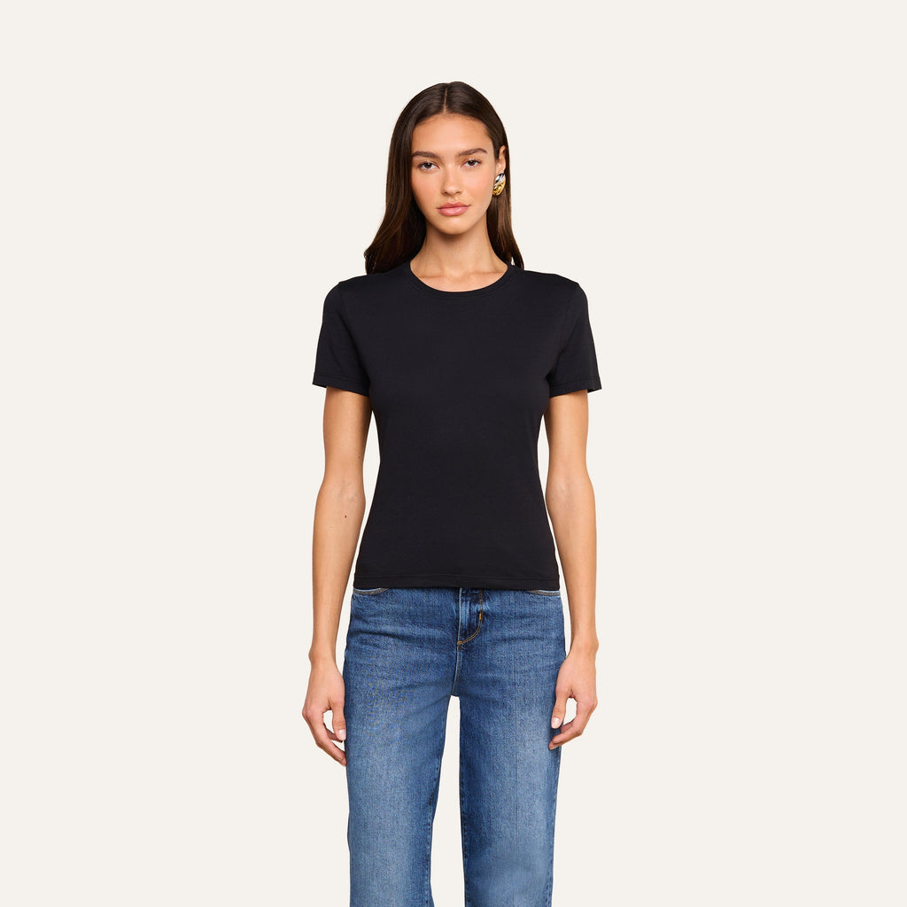 Aileen Cotton Crewneck Tee