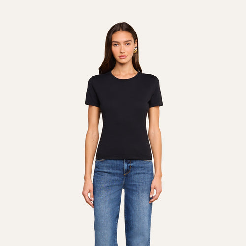 Aileen Cotton Crewneck Tee