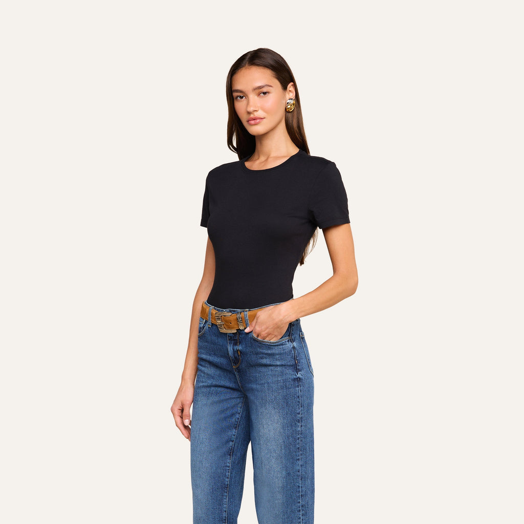 Aileen Cotton Crewneck Tee
