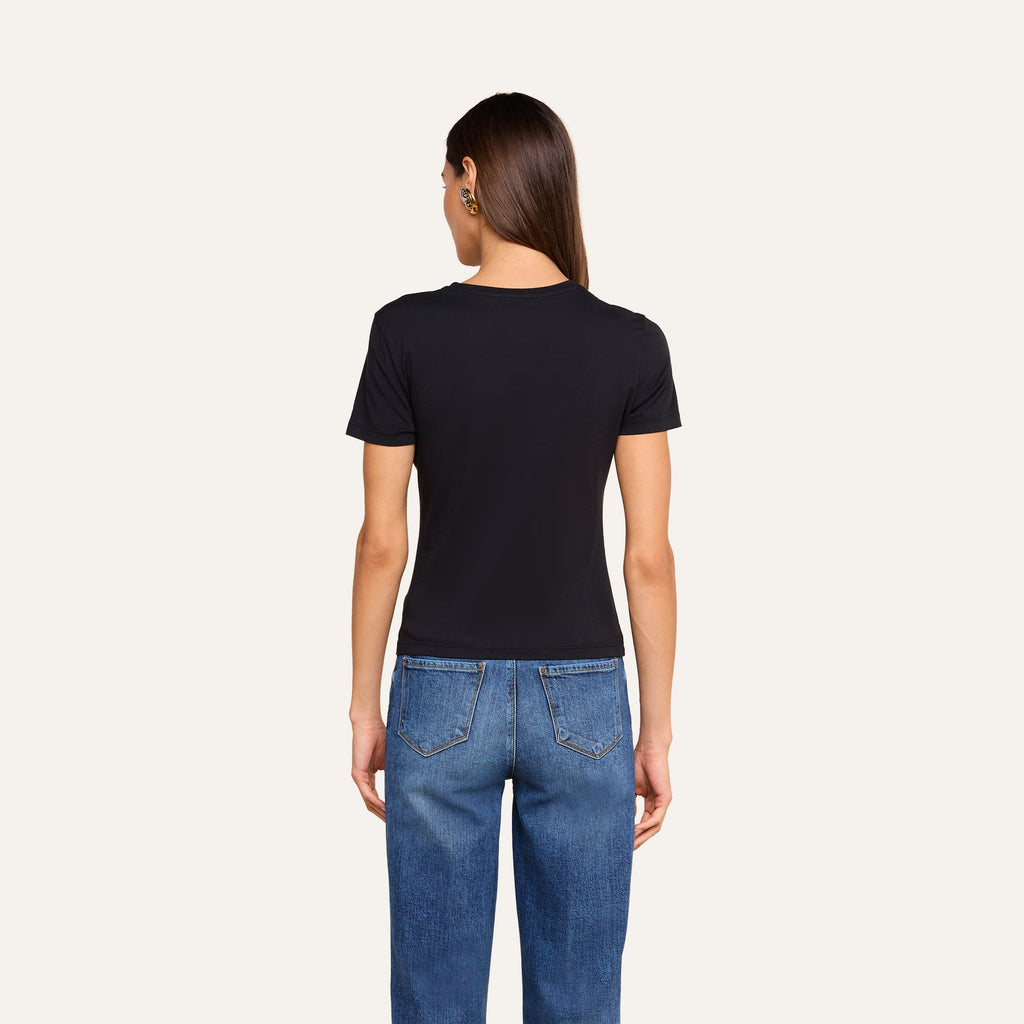 Aileen Cotton Crewneck Tee