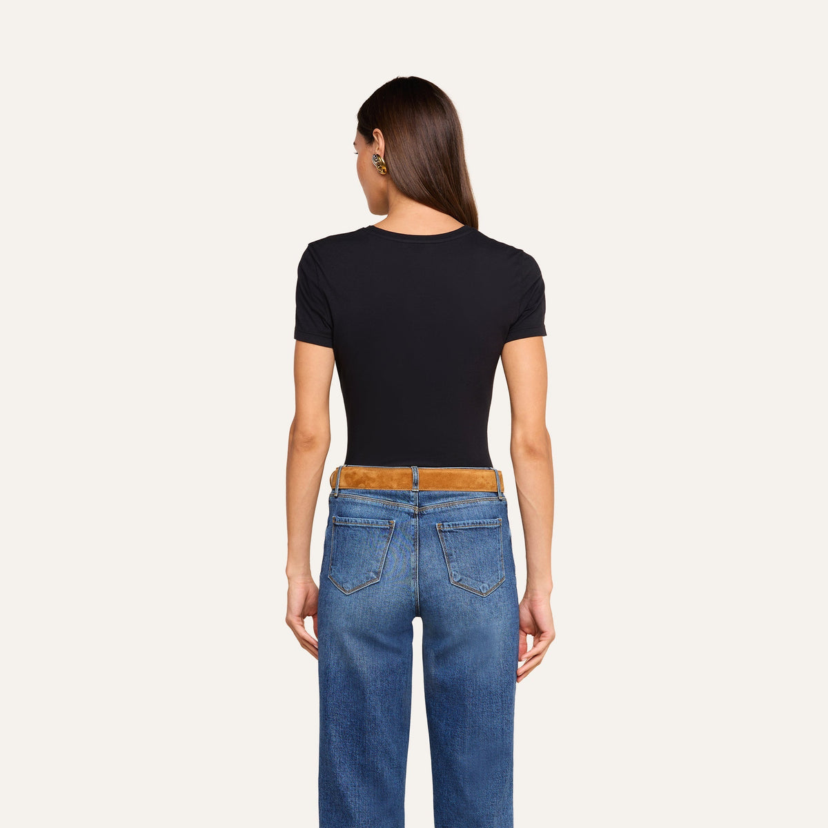 Aileen Cotton Crewneck Tee