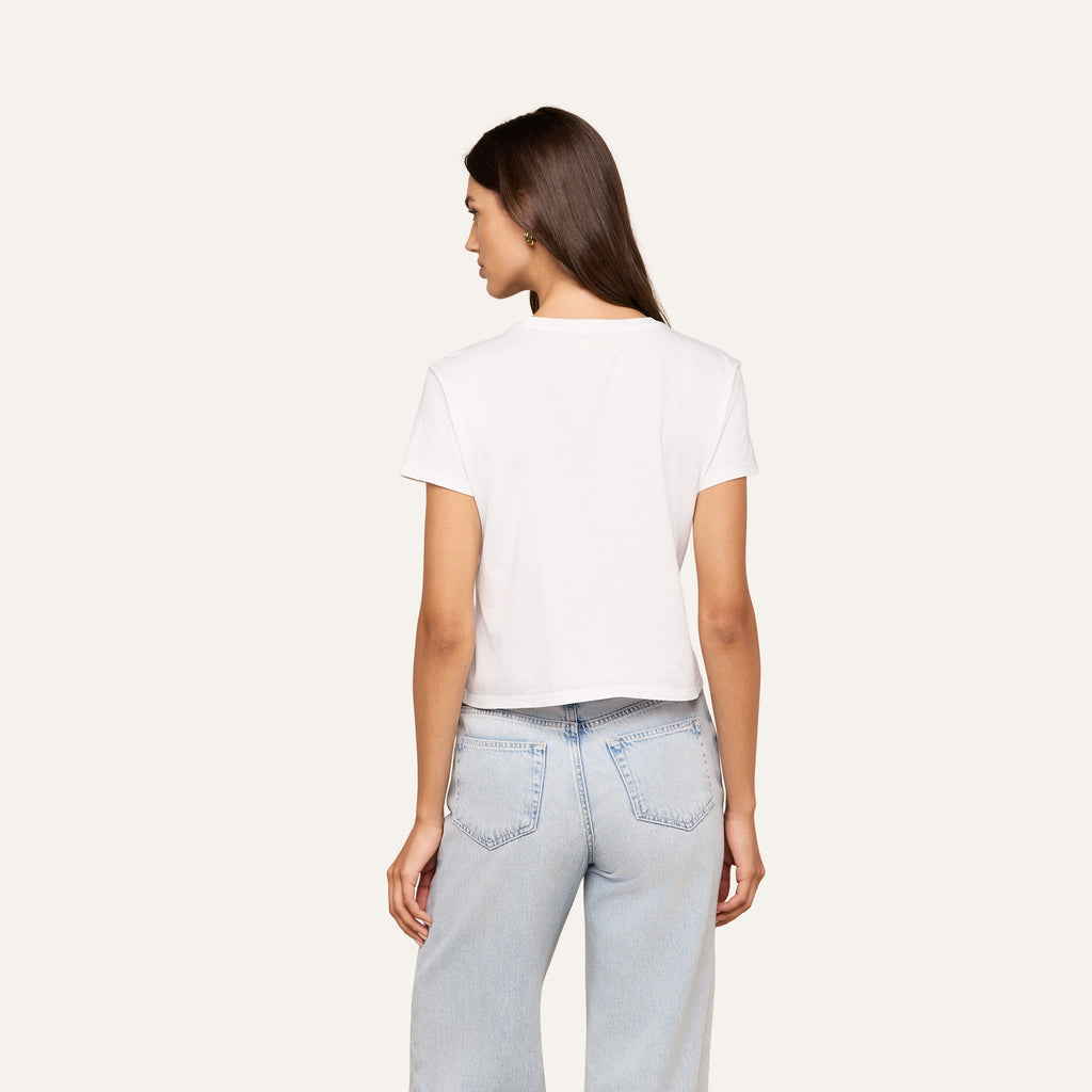 Aileen Cotton Crewneck Tee