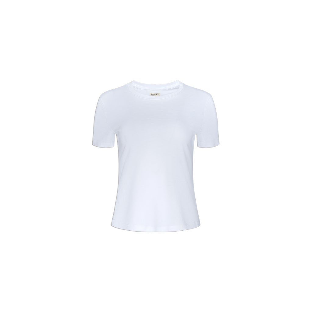 Aileen Cotton Crewneck Tee