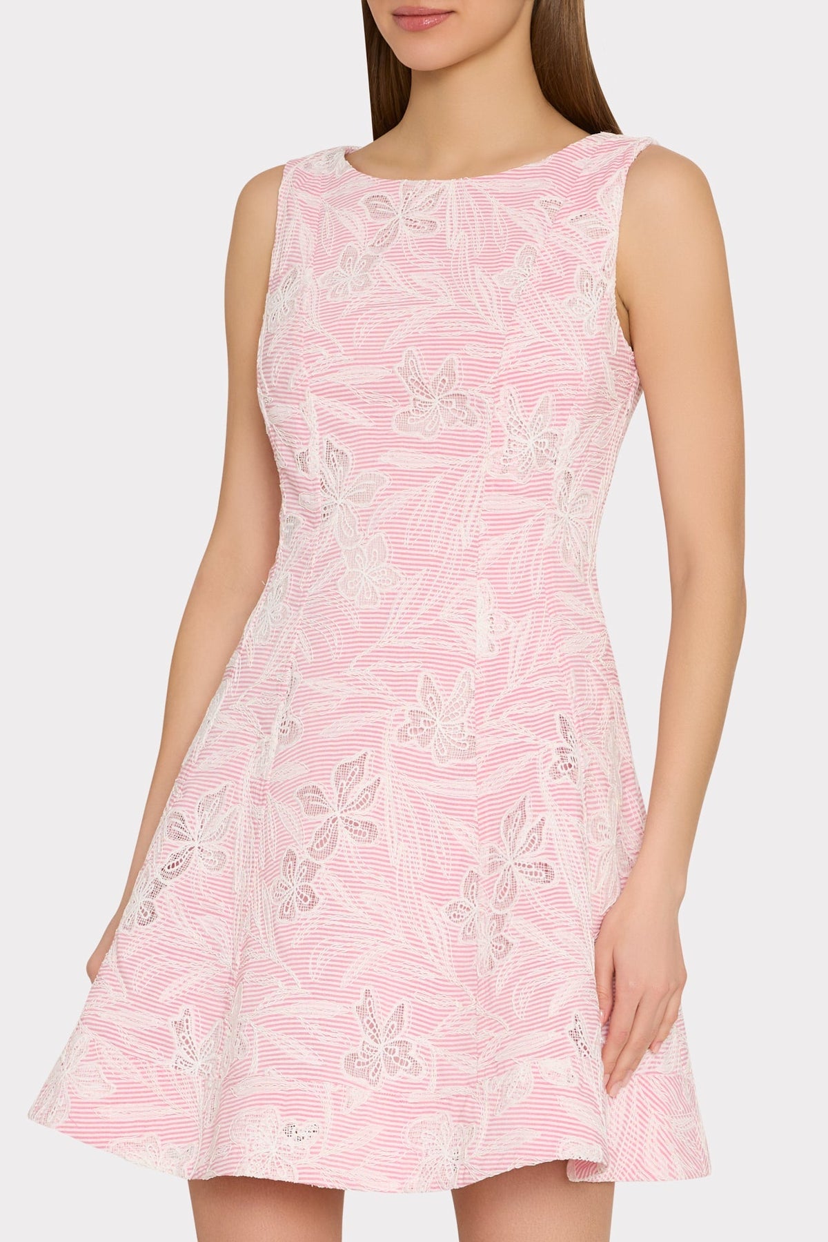 Poppy Embroidered Mini Dress
