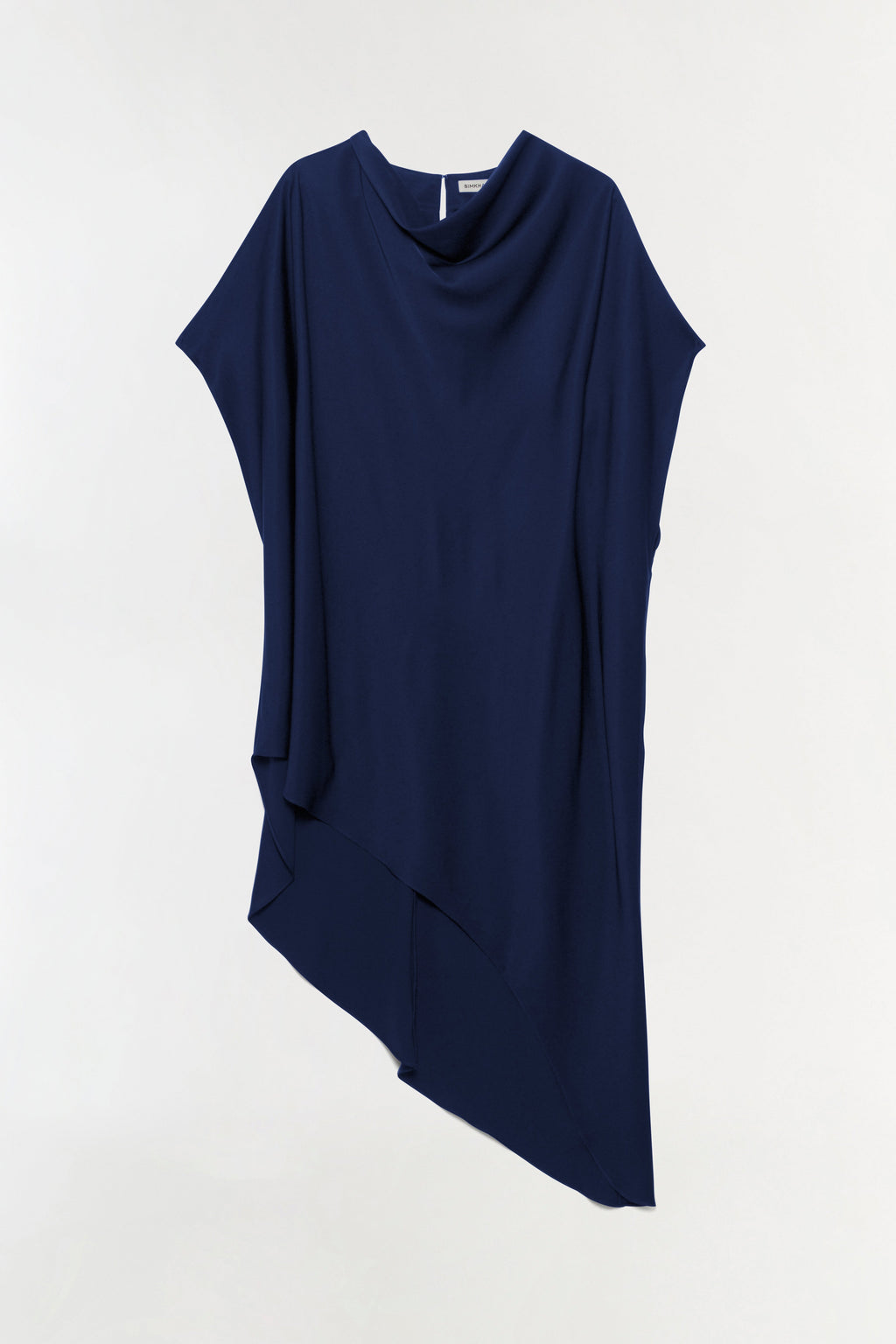 Sadia Satin Mini Cape Dress