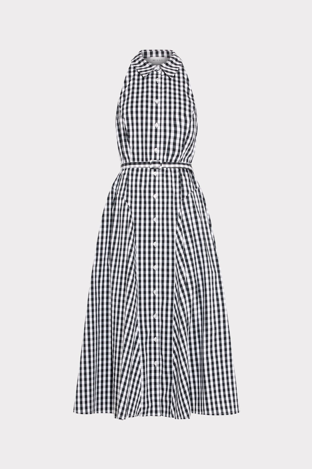 Maxine Gingham Midi Dress