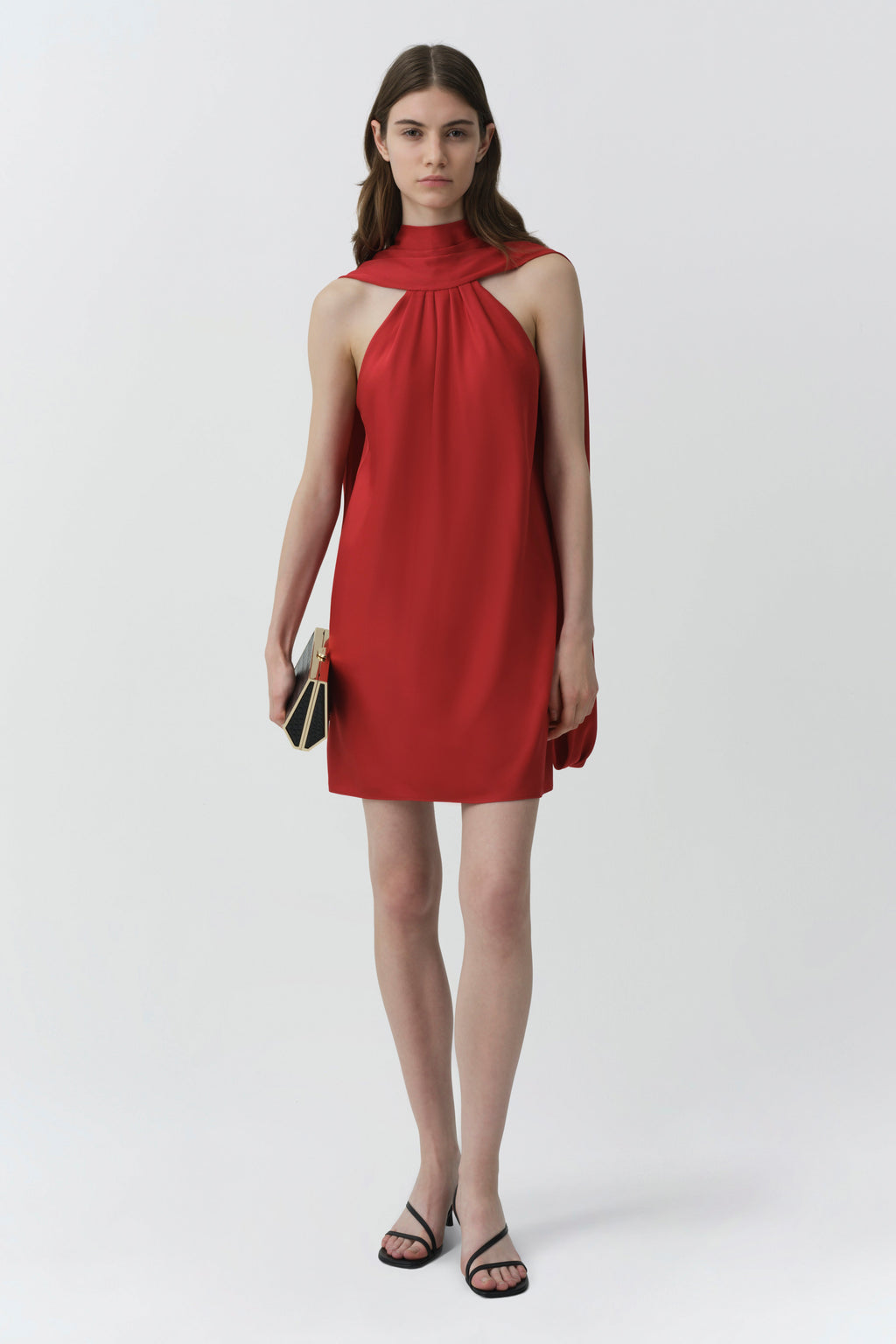 Toni Satin Mini Dress