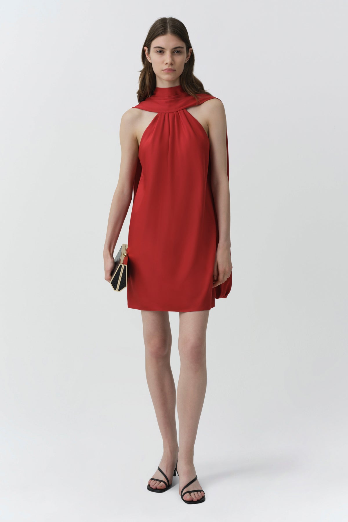 Toni Satin Mini Dress