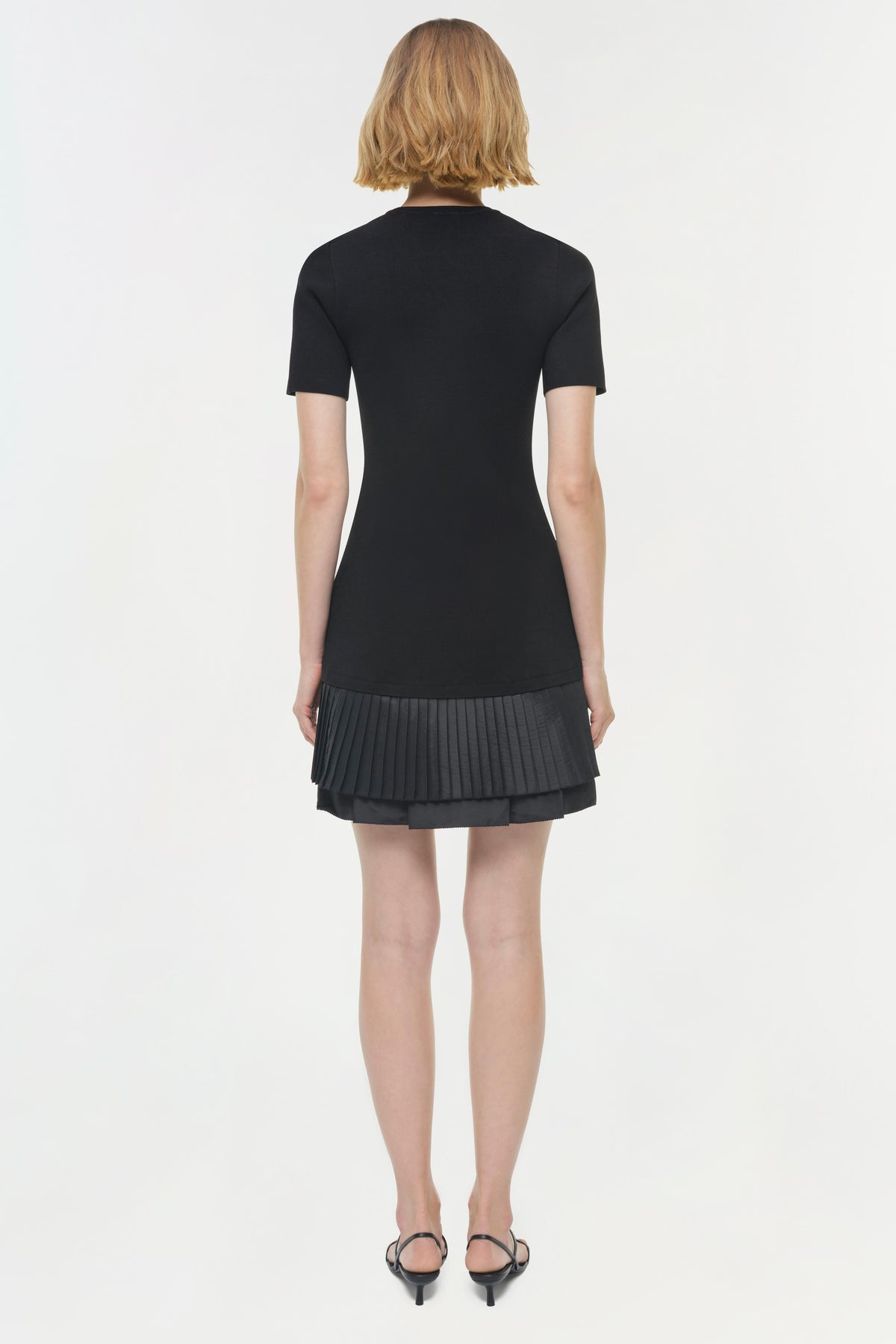 Lorin Taffeta Knit Midi Dress