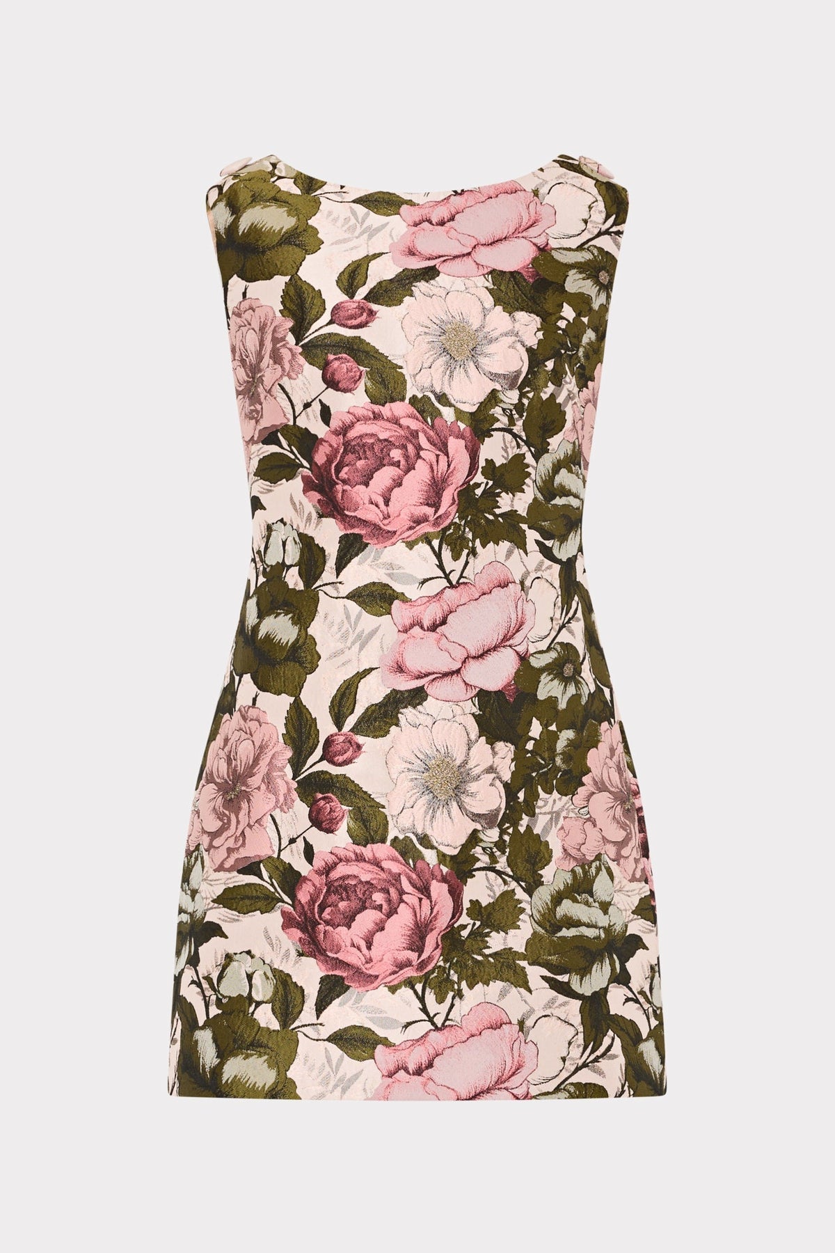 Lane Floral Jacquard Mini Dress