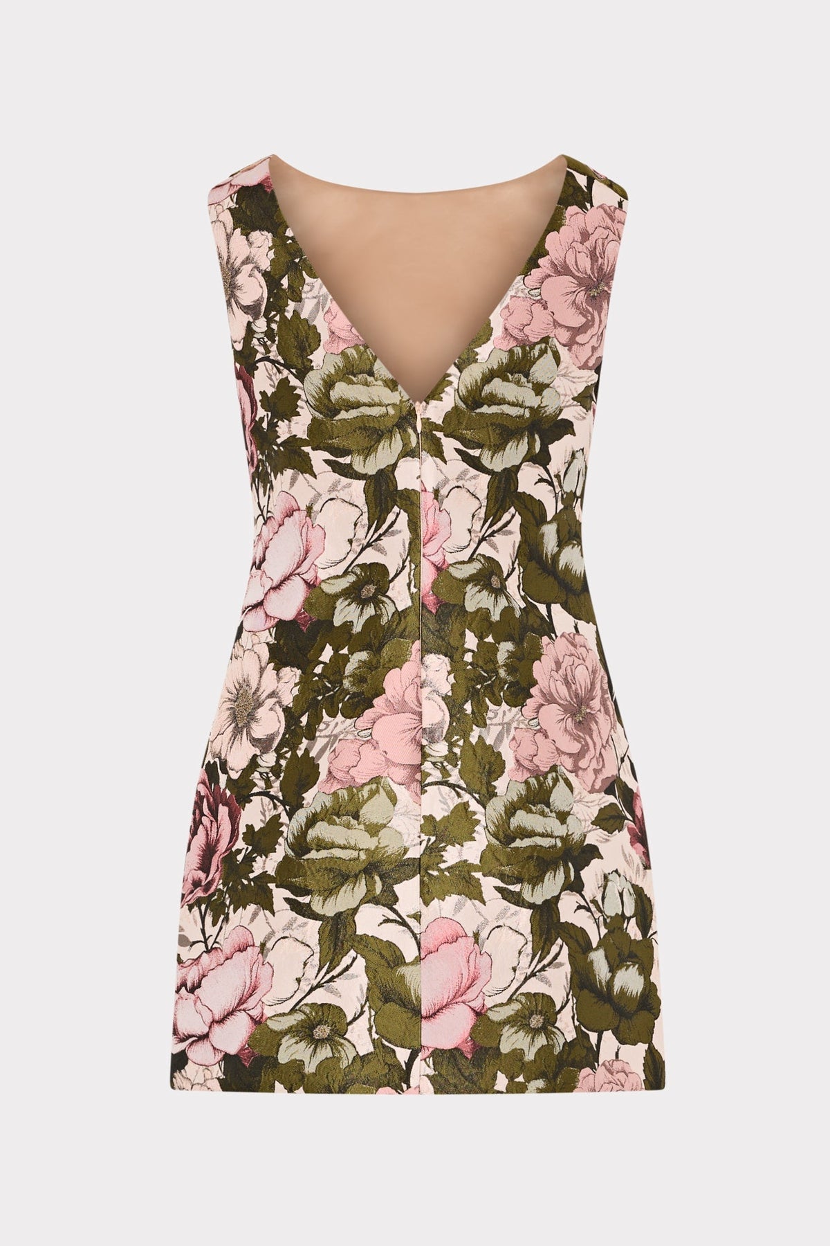 Lane Floral Jacquard Mini Dress