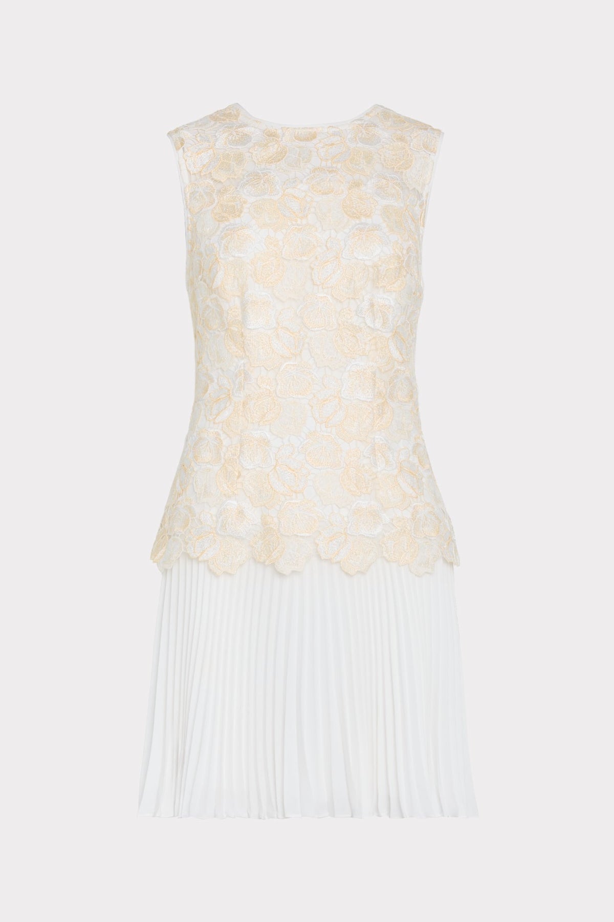 Maggie Pleated Mini Dress