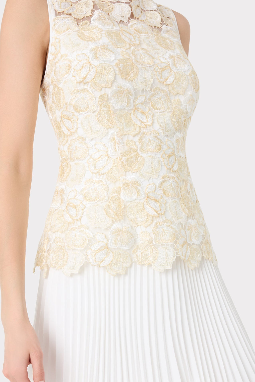 Maggie Pleated Mini Dress