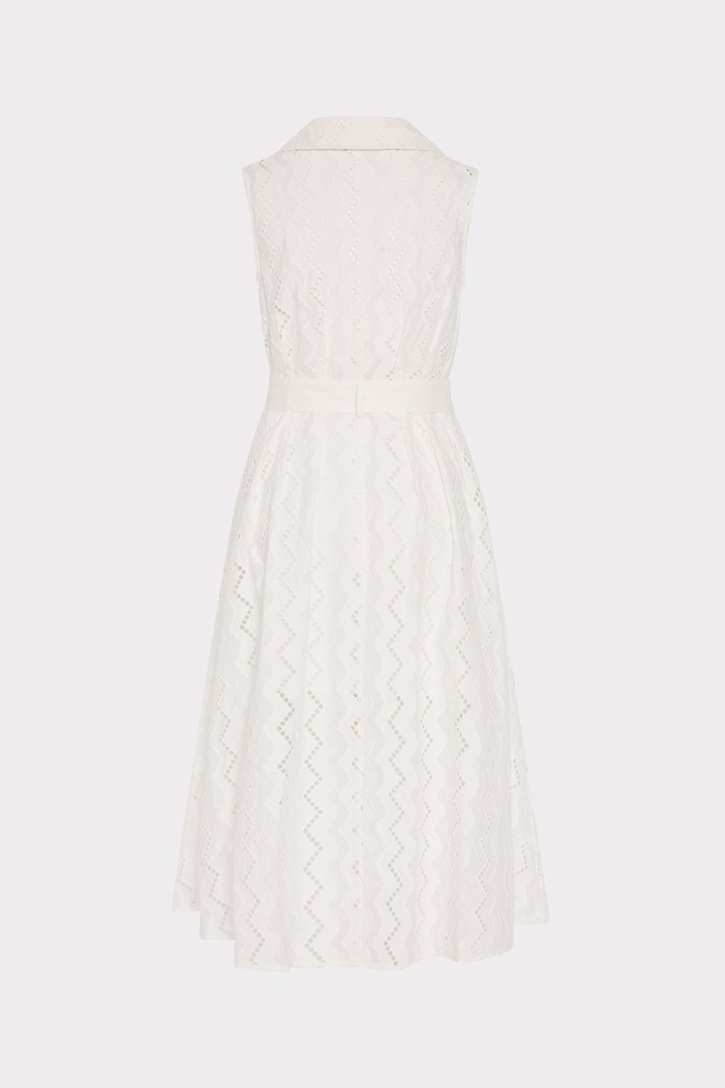Leya Eyelet Midi Dress