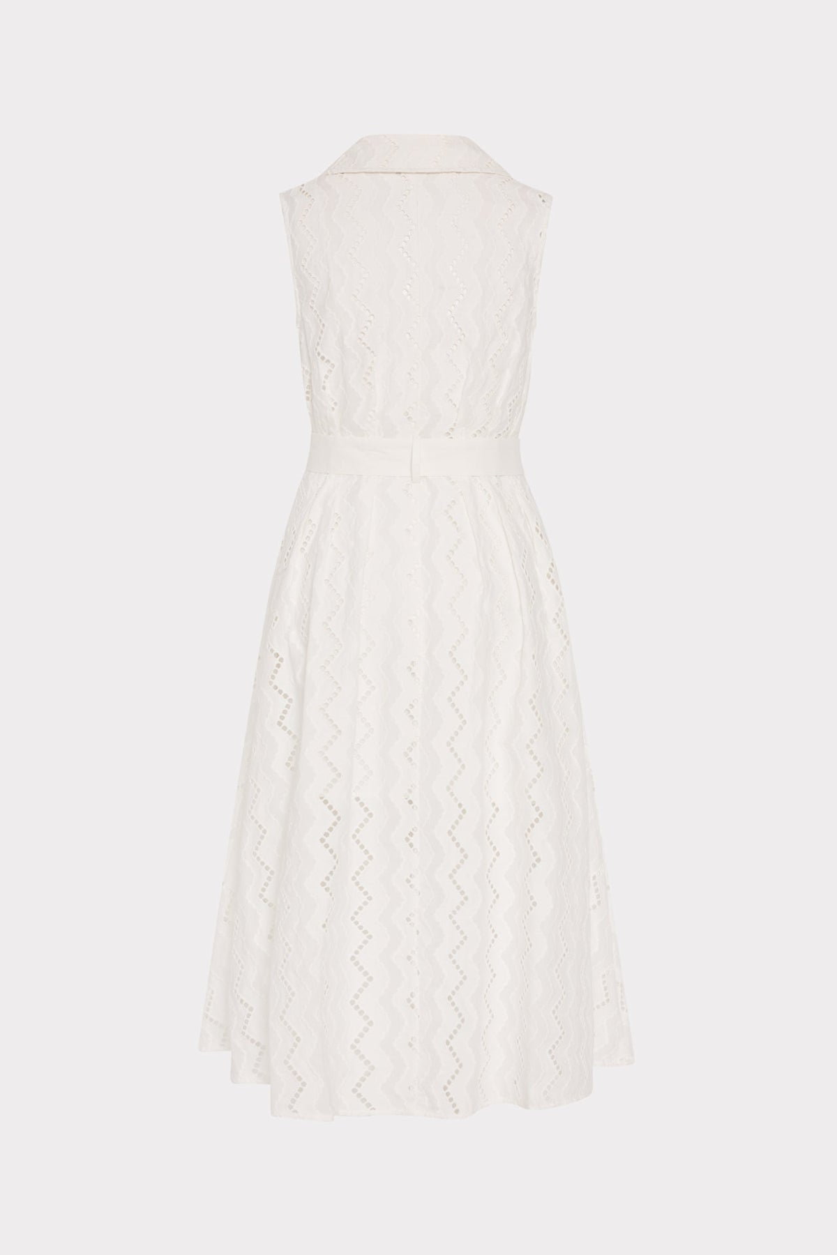 Leya Eyelet Midi Dress