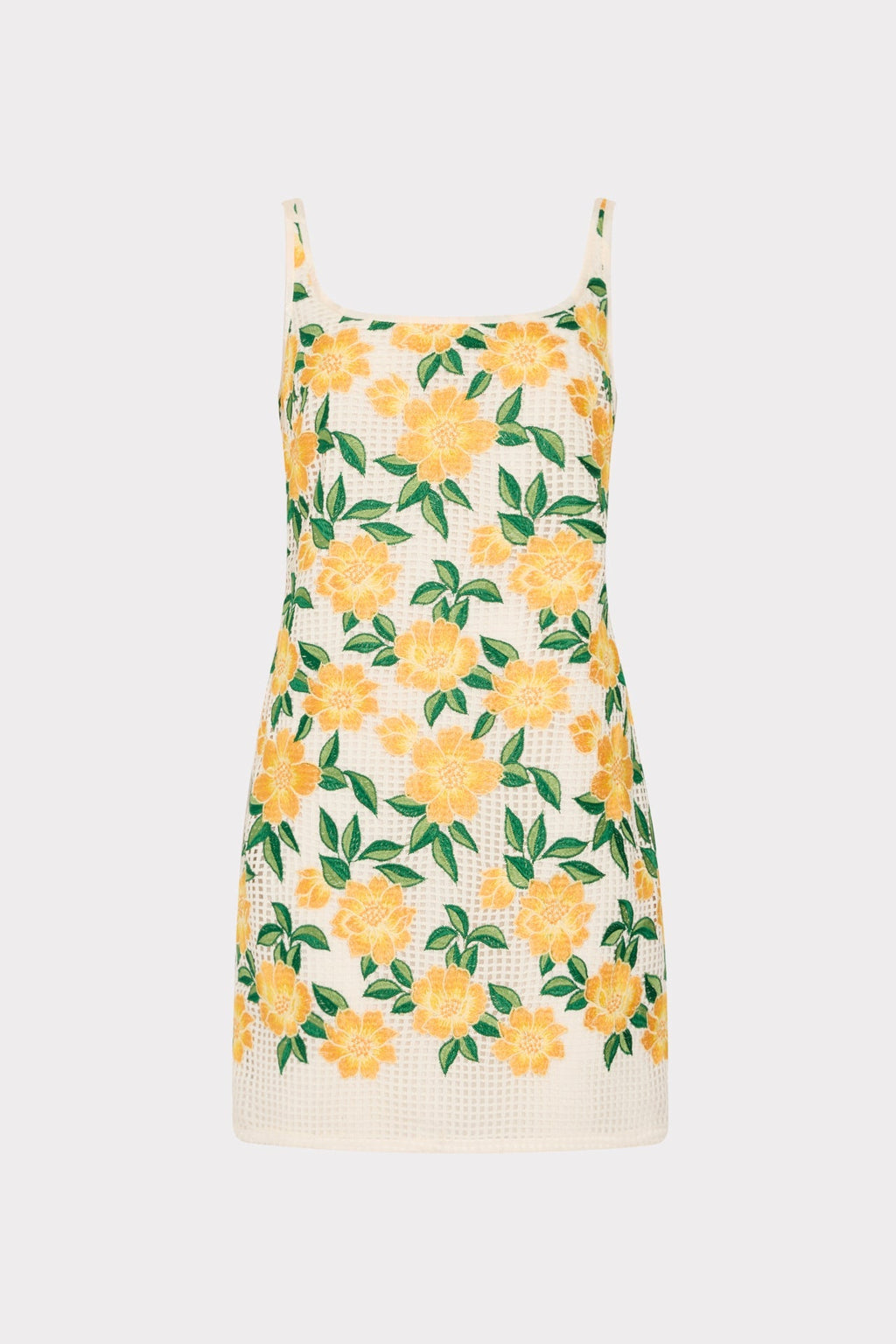 Maria Embroidered Mini Dress