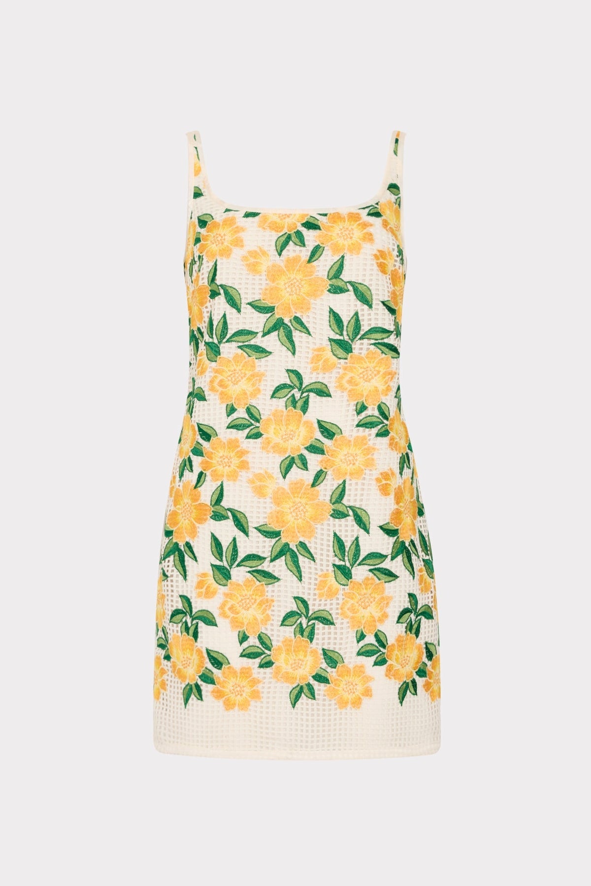 Maria Embroidered Mini Dress