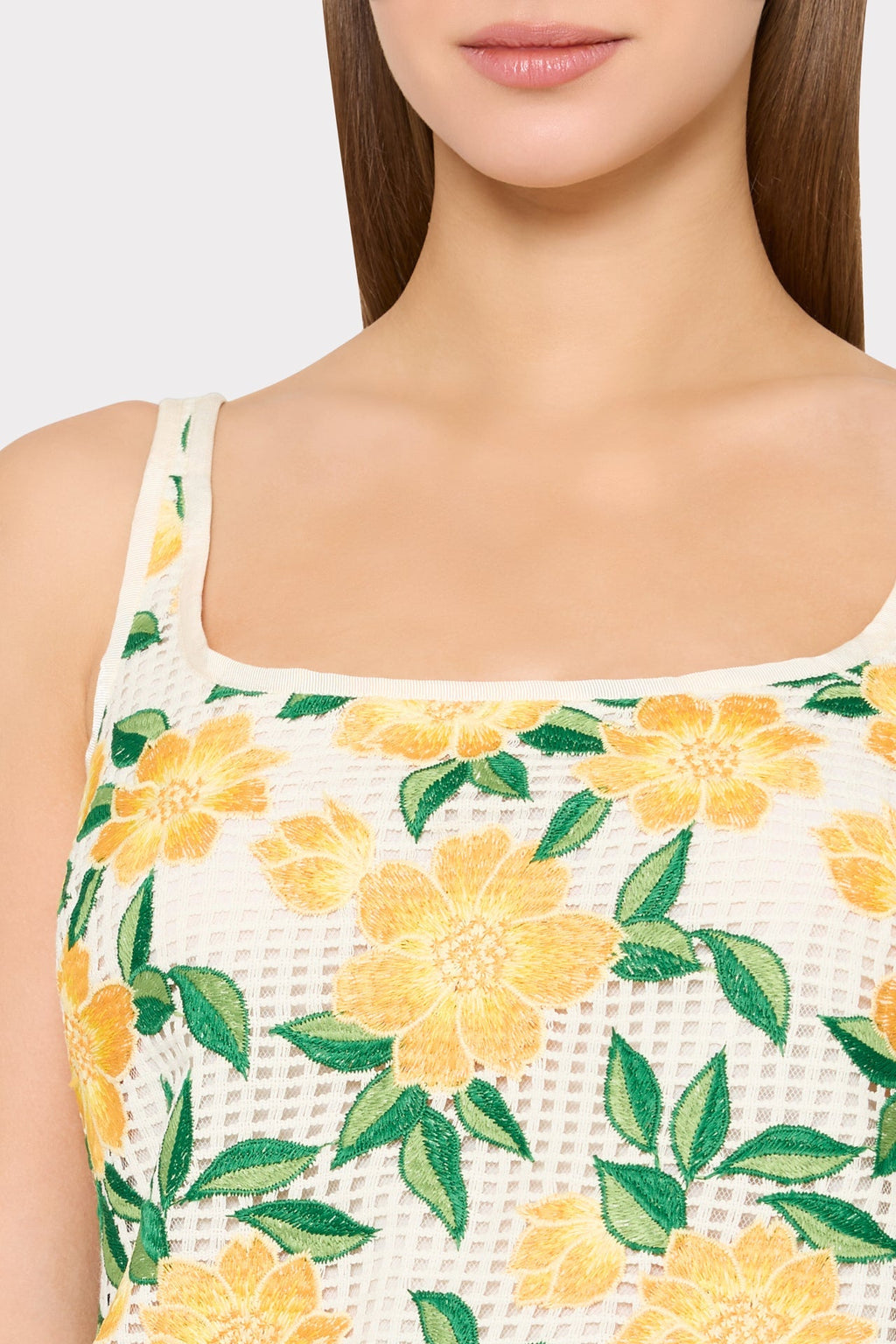 Maria Embroidered Mini Dress