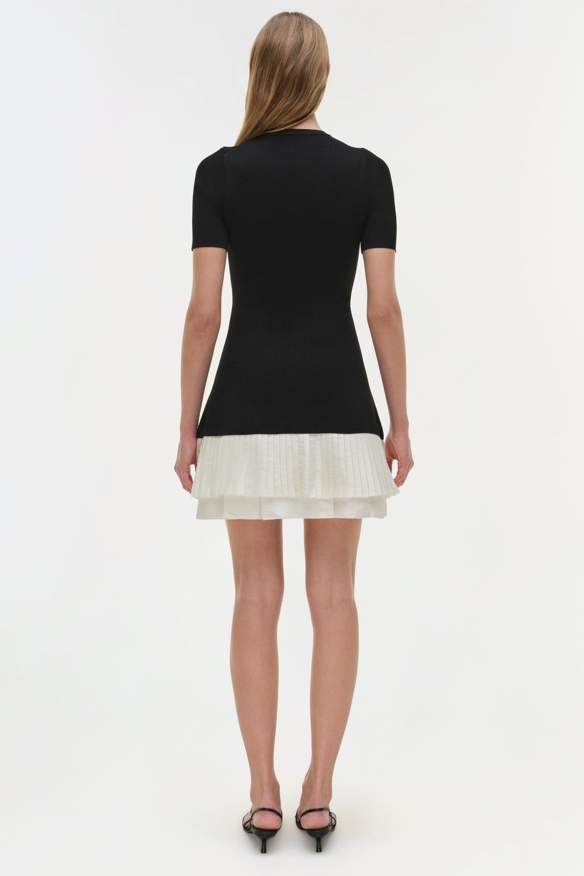 Lorin Taffeta Knit Midi Dress