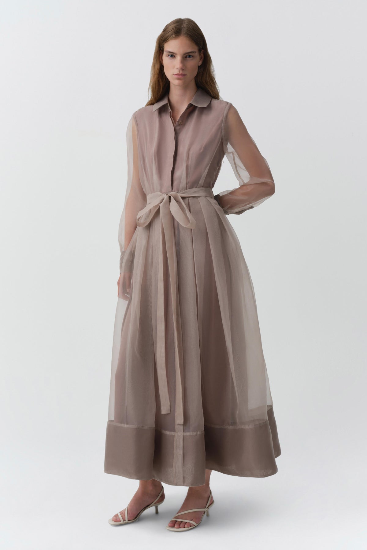 Montgomery Organza Midi Dress